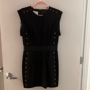 Phillip Lim Emma Watson Dress black studs large